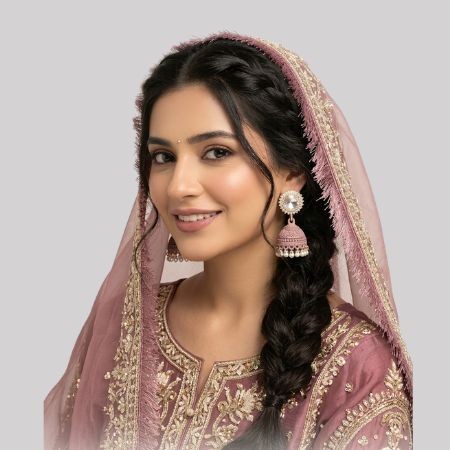 Nooré Jewels Radiant Jhumka Earrings