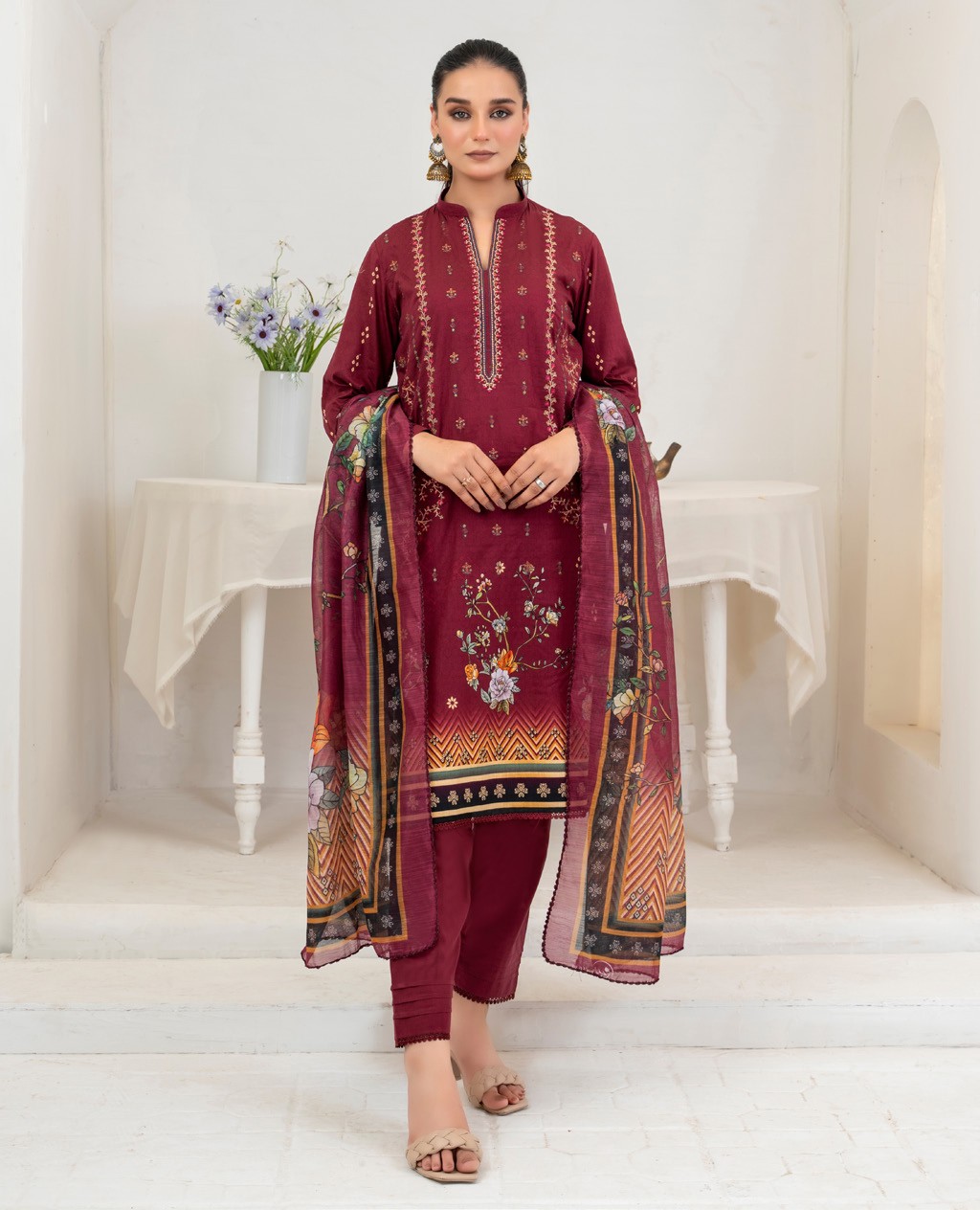 Digital Print Lawn with Fancy Duppata Collection