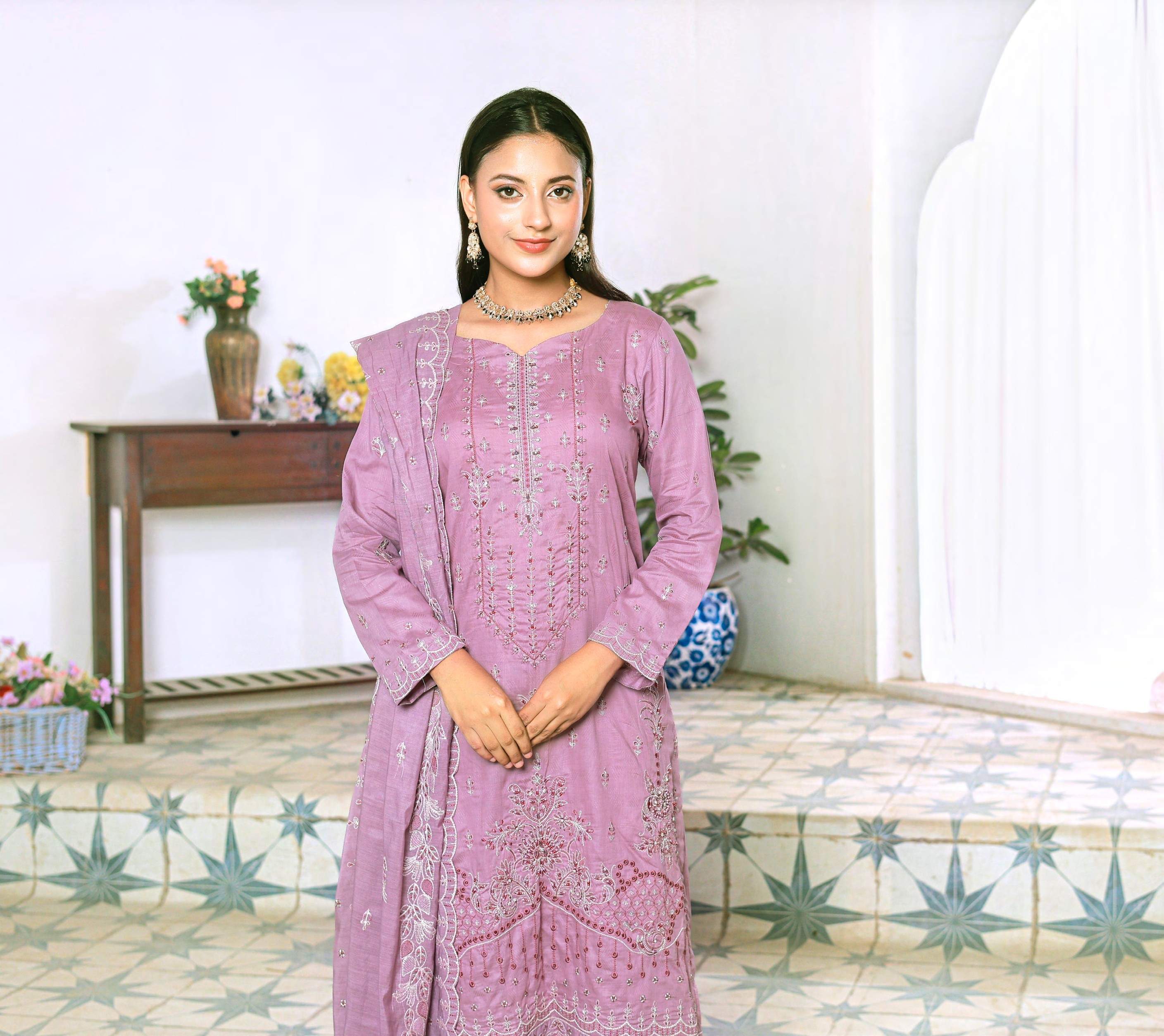 Jacquard Fancy Embroidered Collection