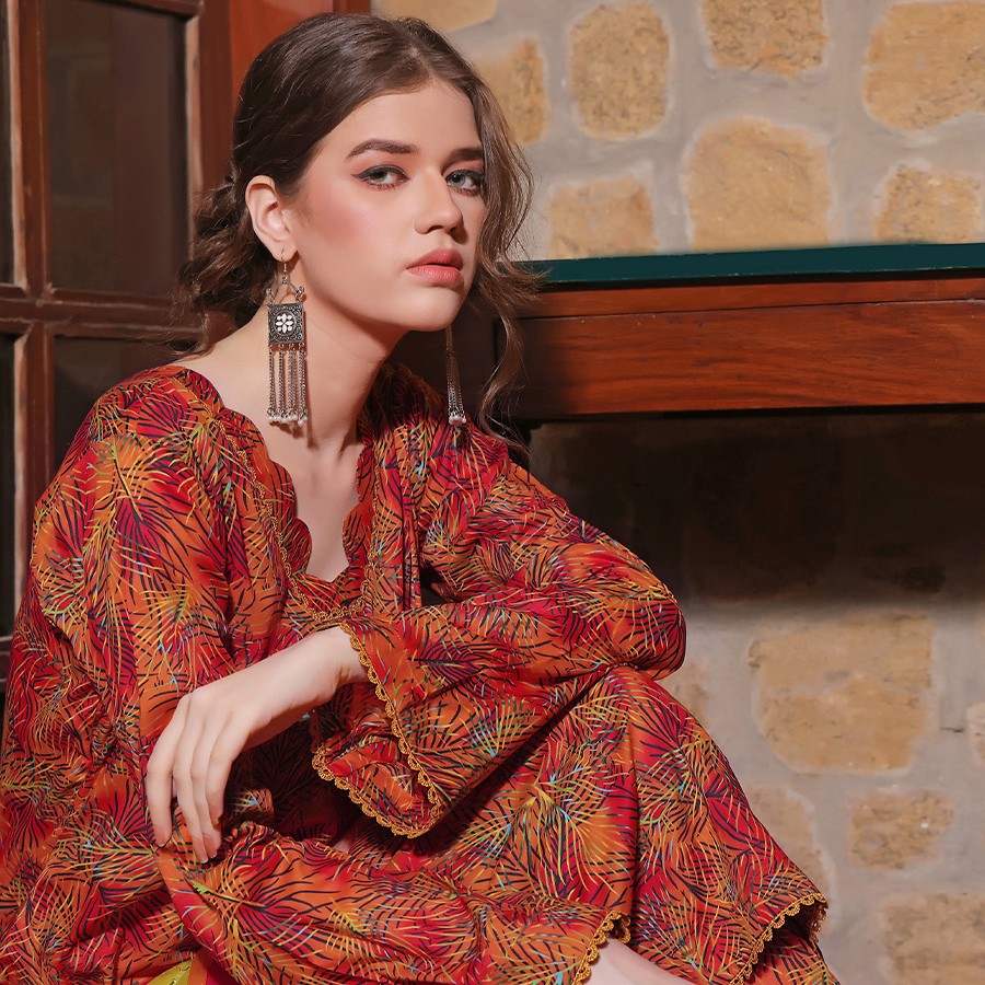 RUSBURY – New Digital Allover Printed Lawn Collection